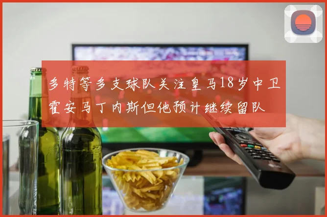 多特等多支球队关注皇马18岁中卫霍安马丁内斯但他预计继续留队
